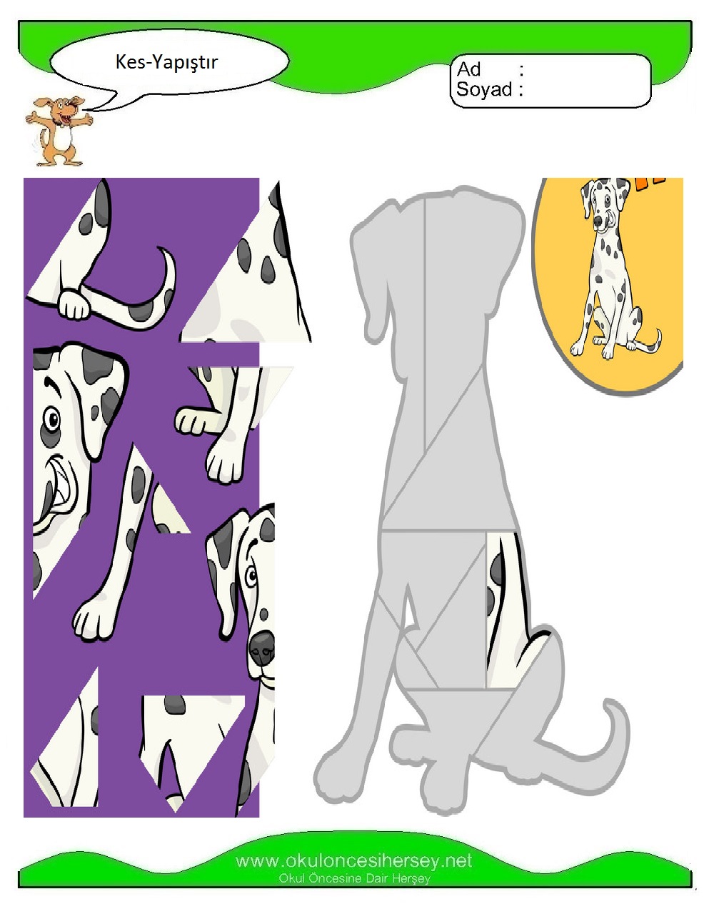 Kes Yapıştır Çalışmaları