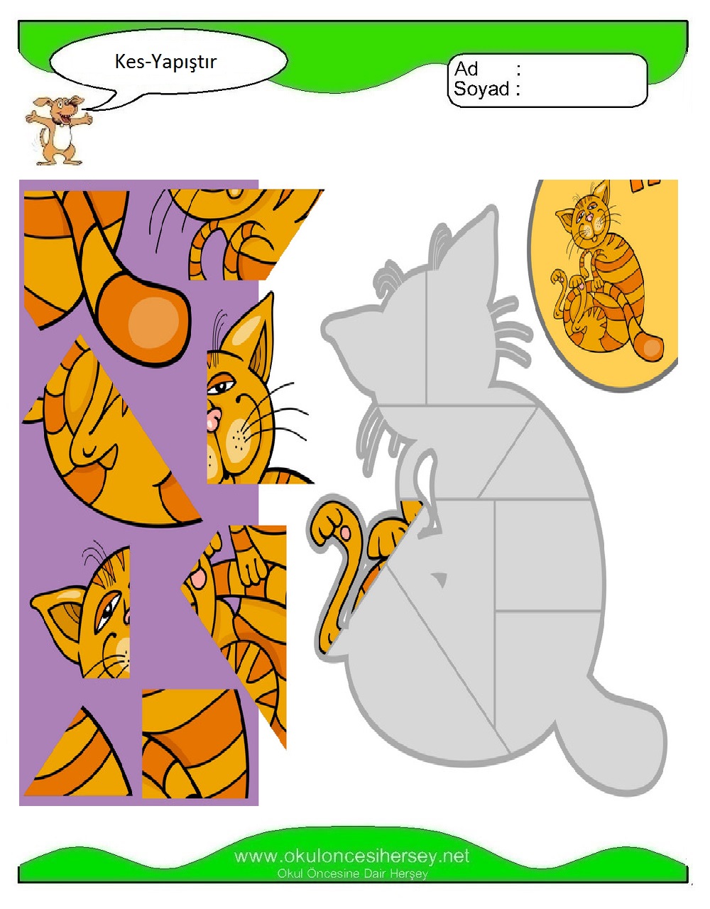 Kes Yapıştır Çalışmaları