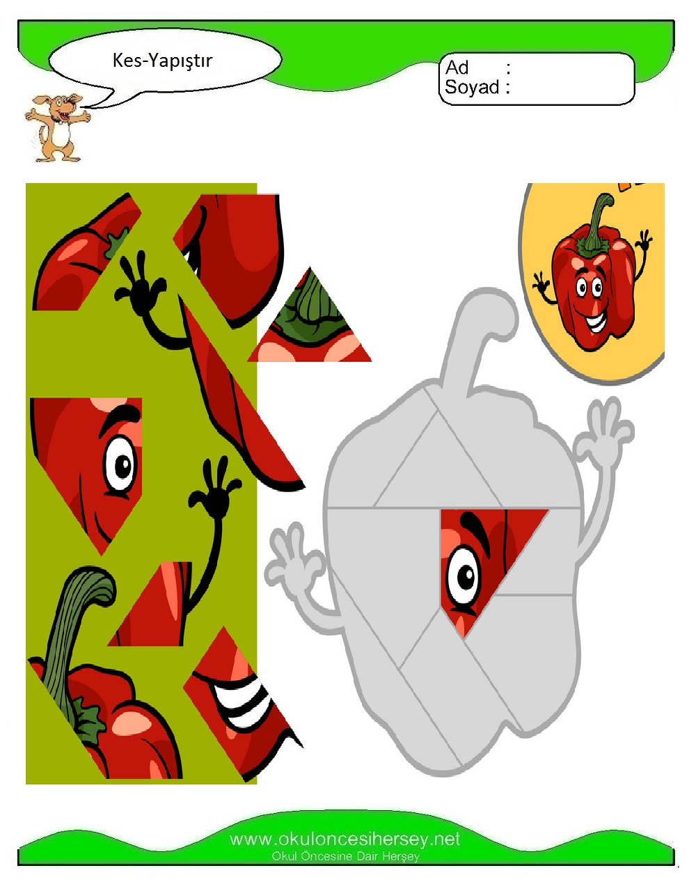 Kes Yapıştır Çalışmaları