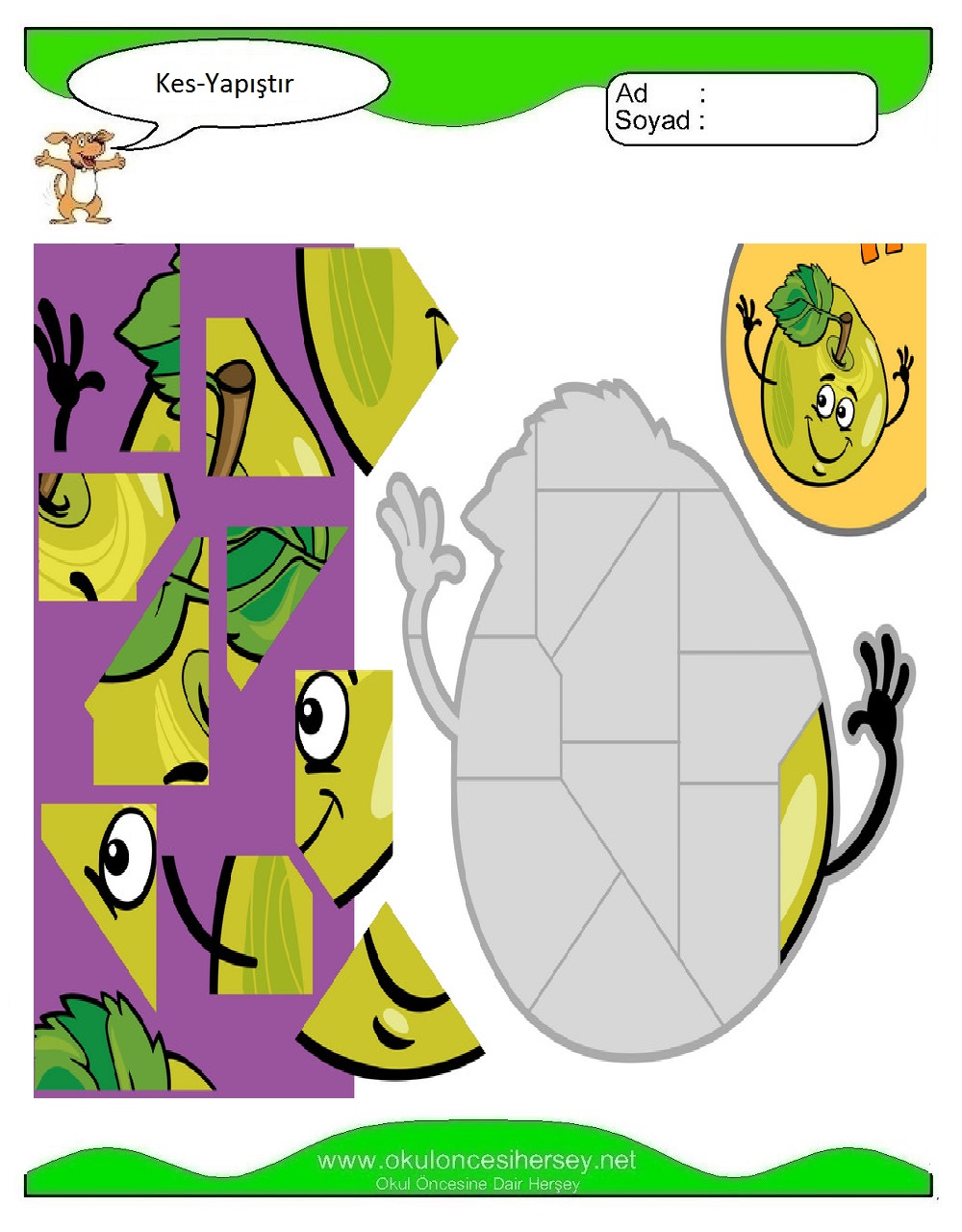 Kes Yapıştır Çalışmaları