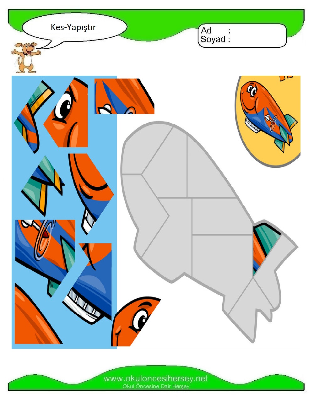 Kes Yapıştır Çalışmaları