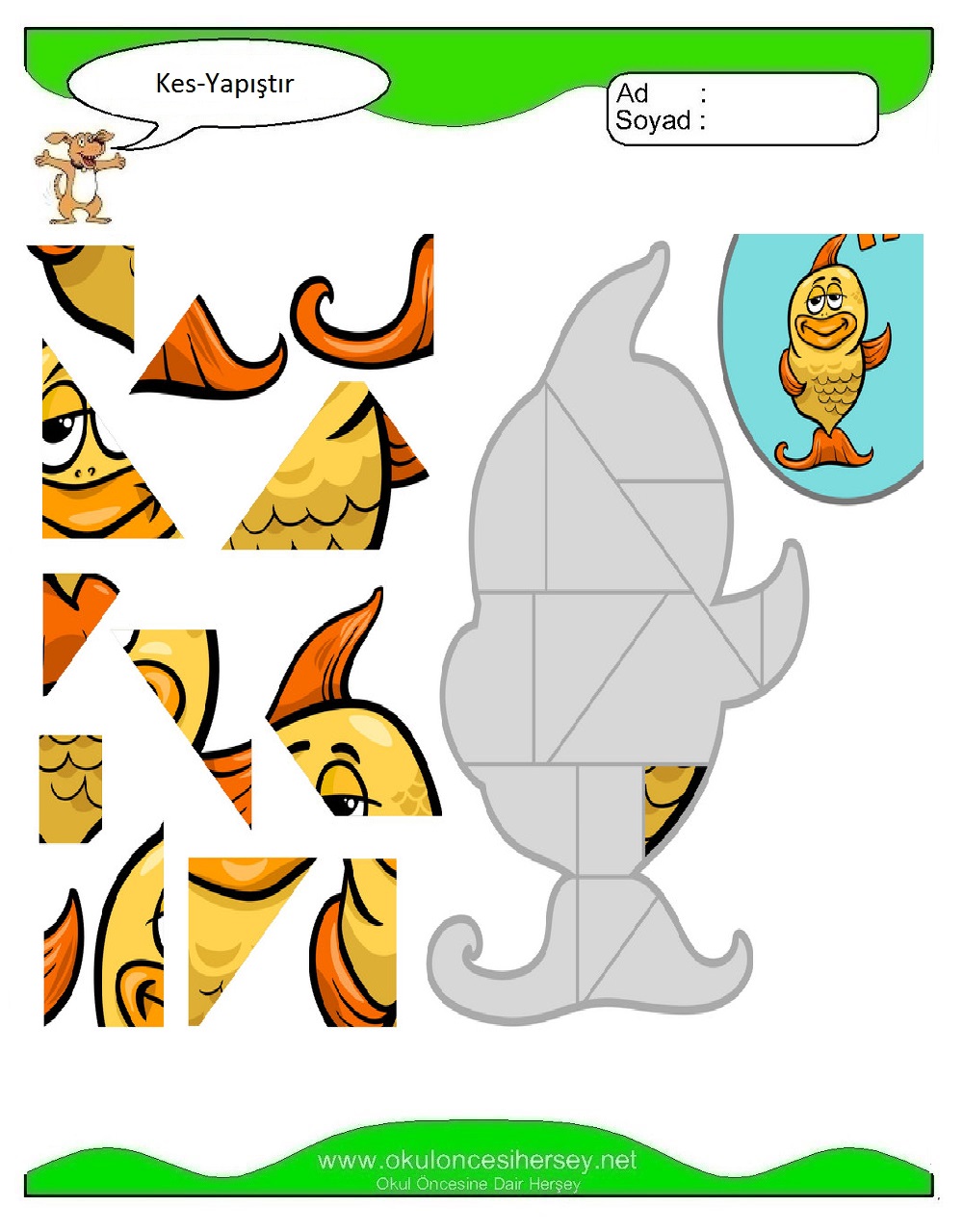 Kes Yapıştır Çalışmaları