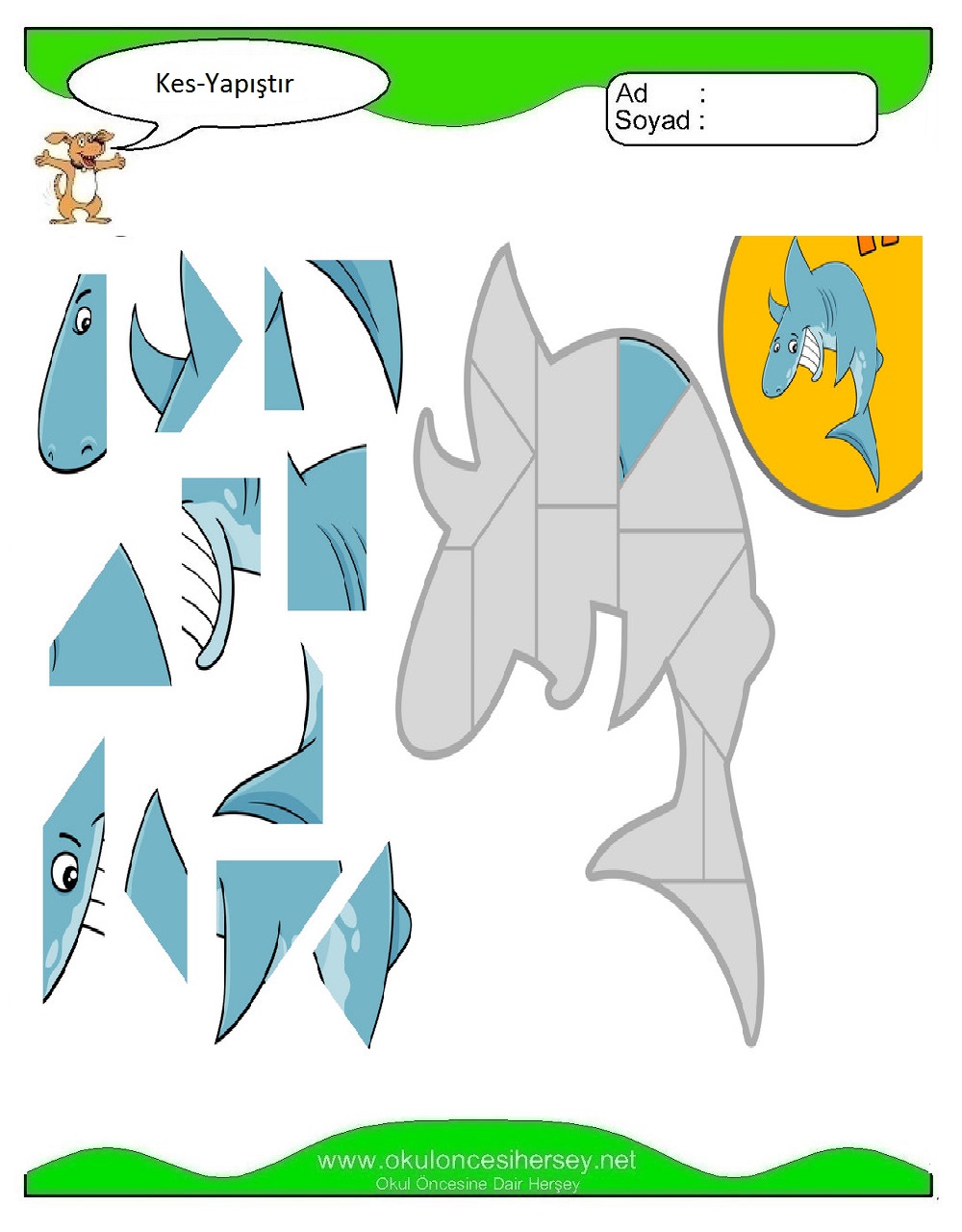 Kes Yapıştır Çalışmaları