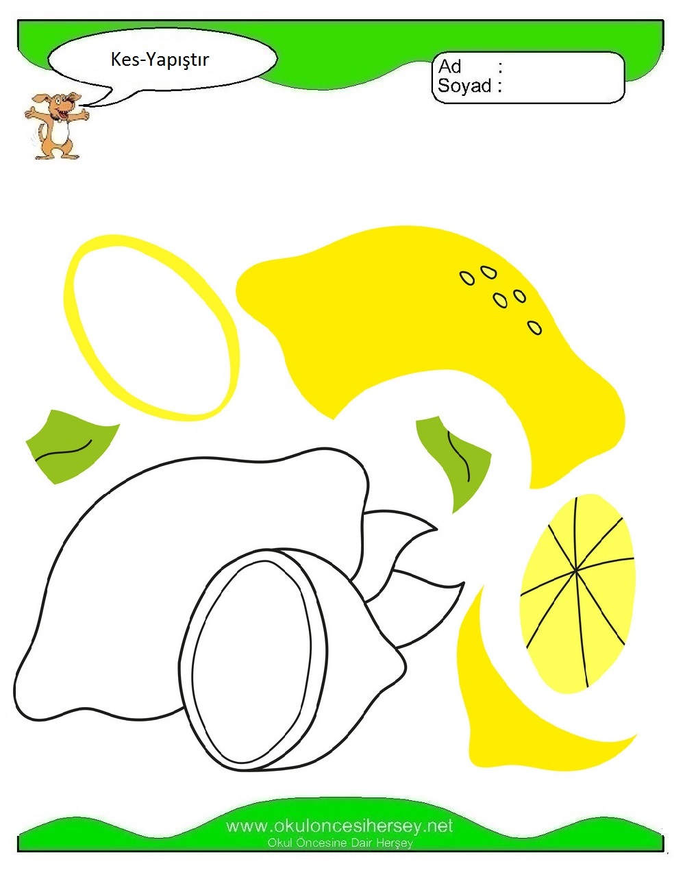 Kes Yapıştır Çalışmaları