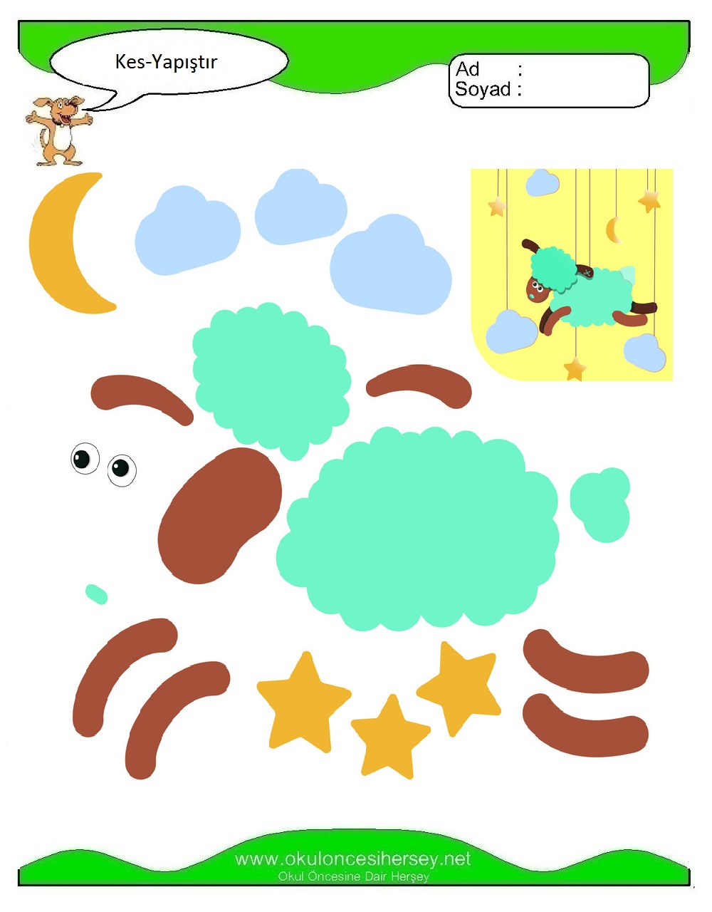 Kes Yapıştır Çalışmaları