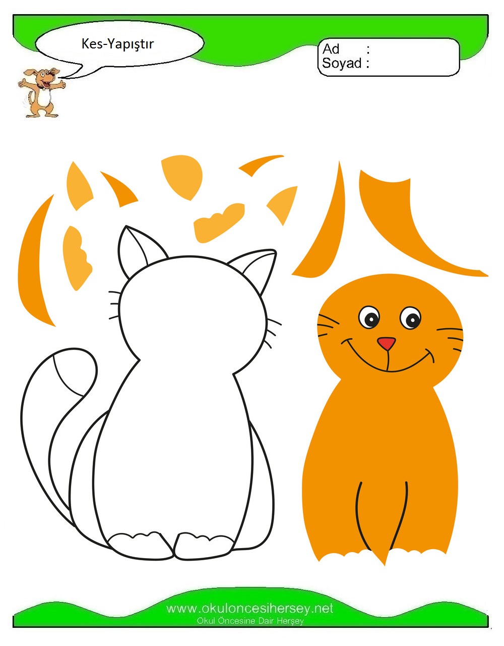 Kes Yapıştır Çalışmaları