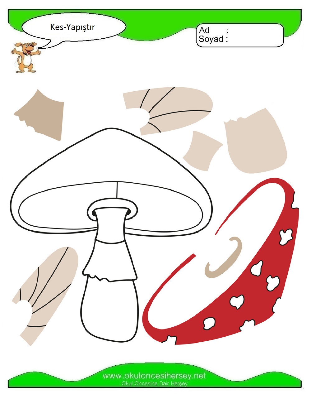 Kes Yapıştır Çalışmaları