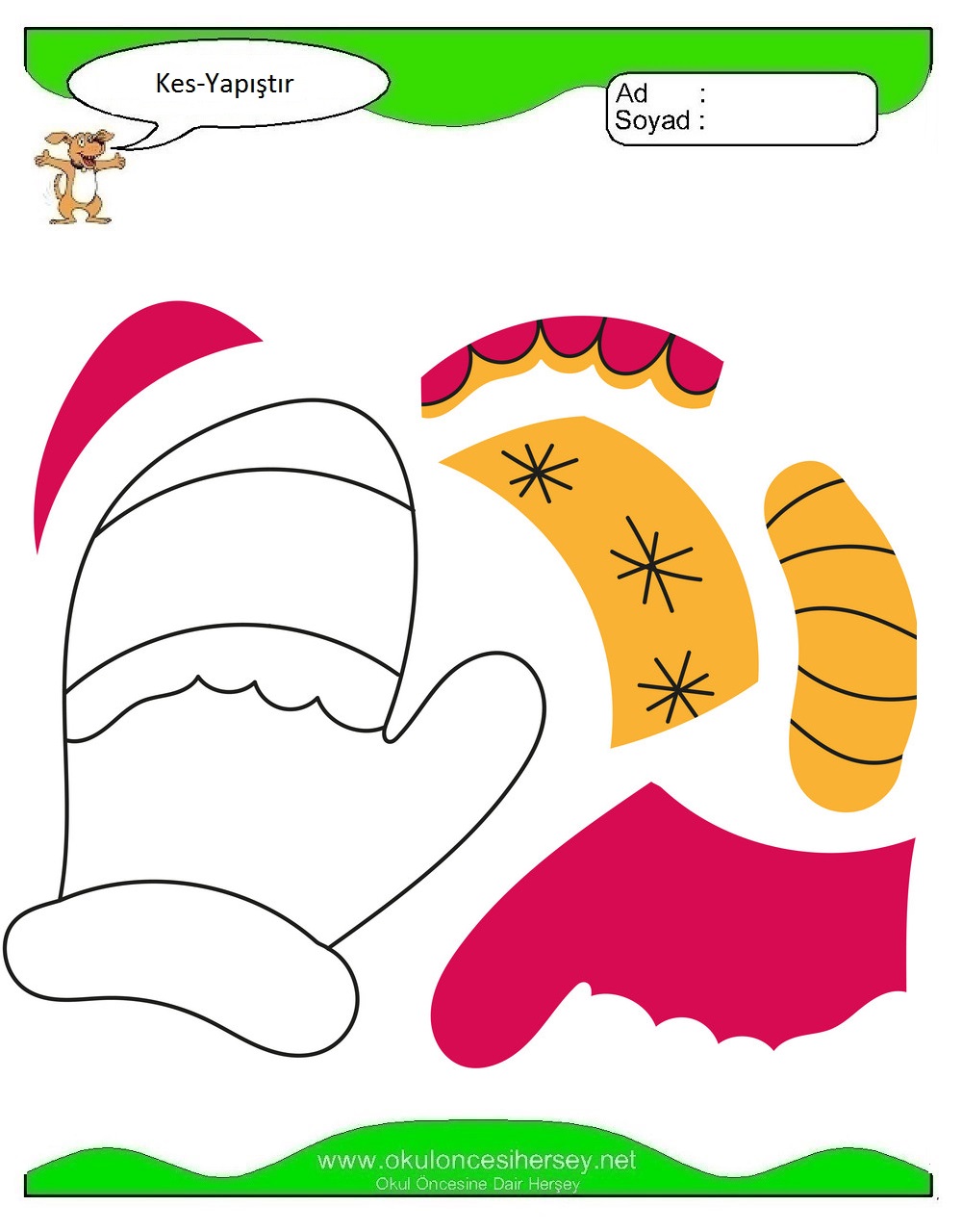 Kes Yapıştır Çalışmaları