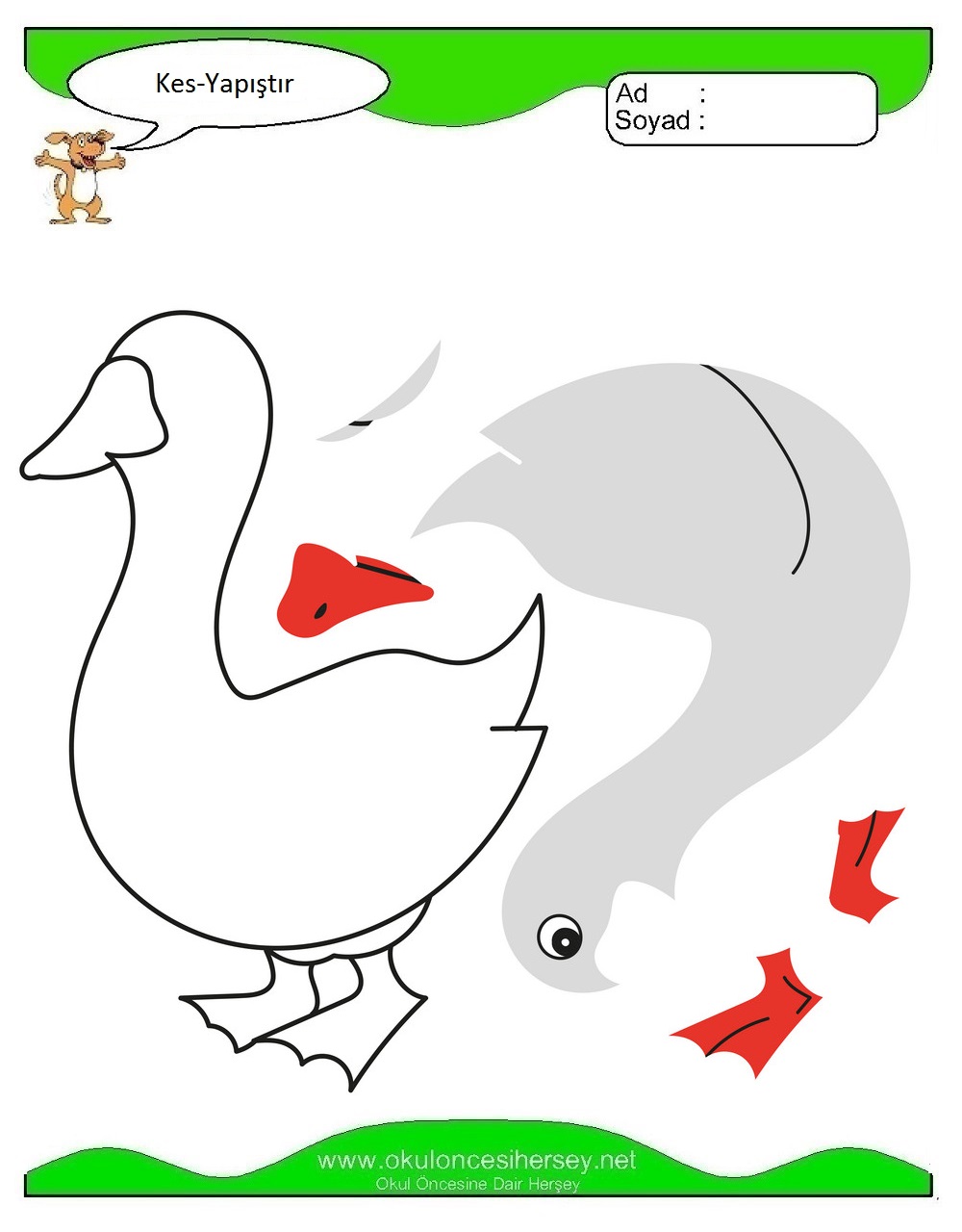 Kes Yapıştır Çalışmaları