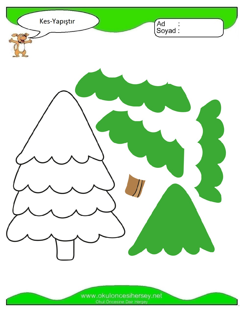 Kes Yapıştır Çalışmaları