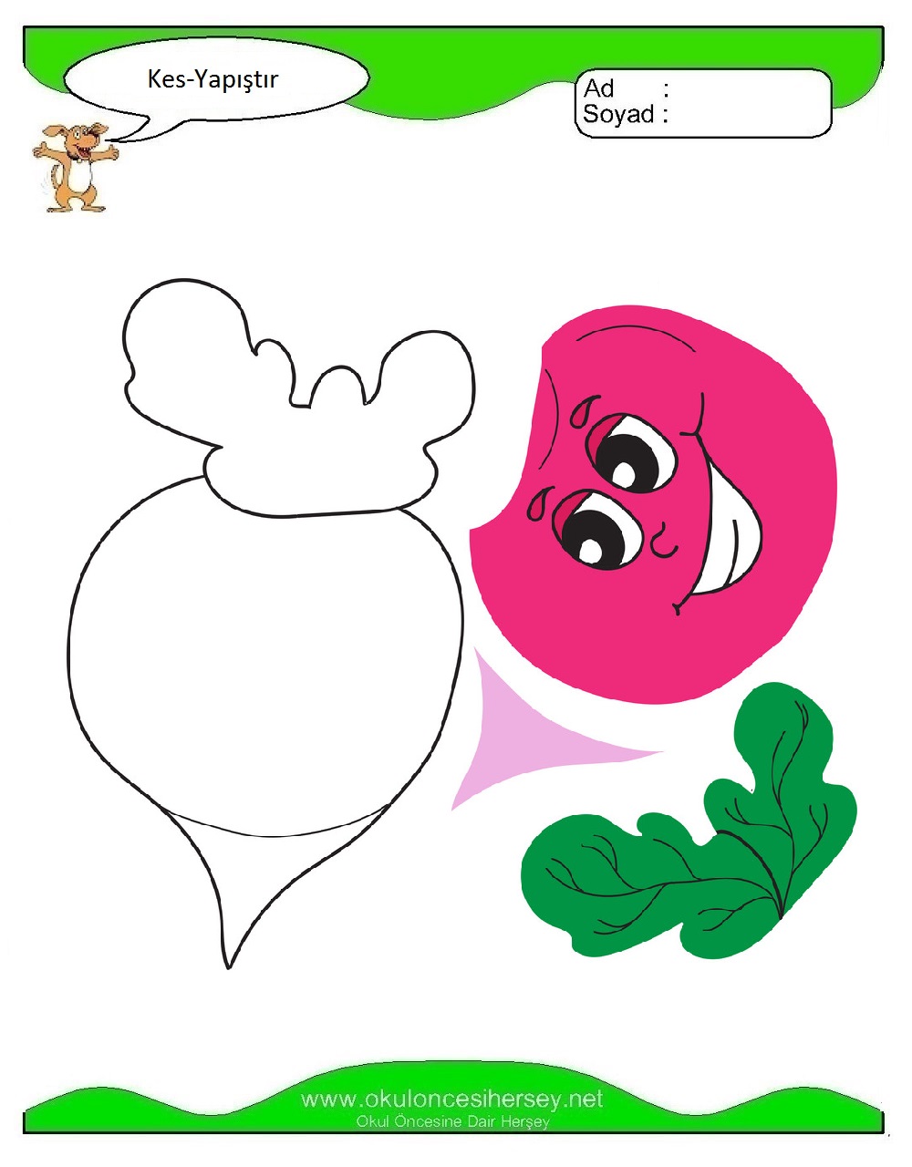 Kes Yapıştır Çalışmaları