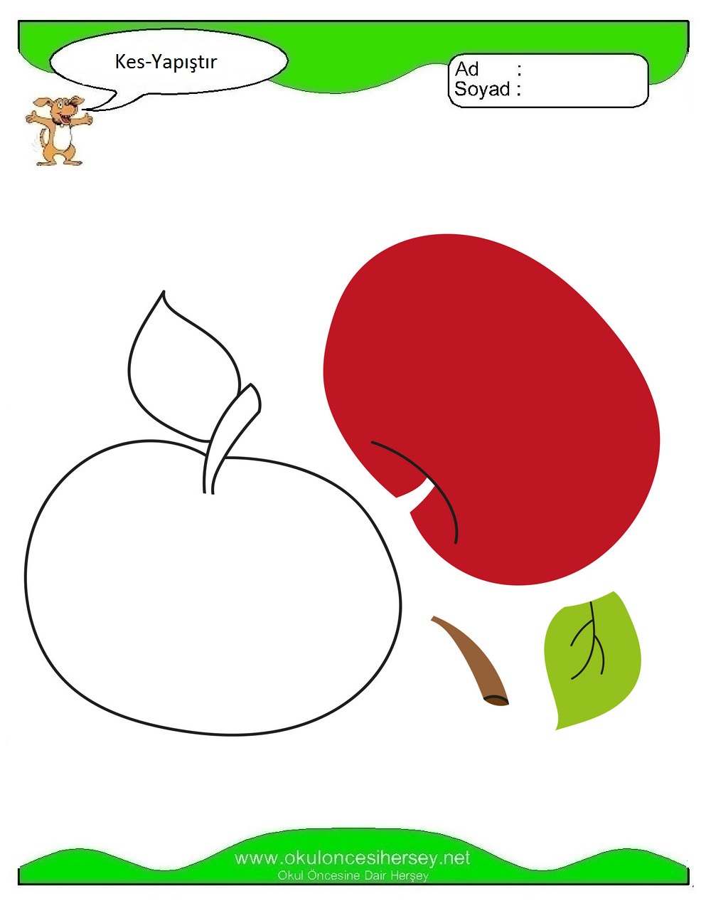 Kes Yapıştır Çalışmaları