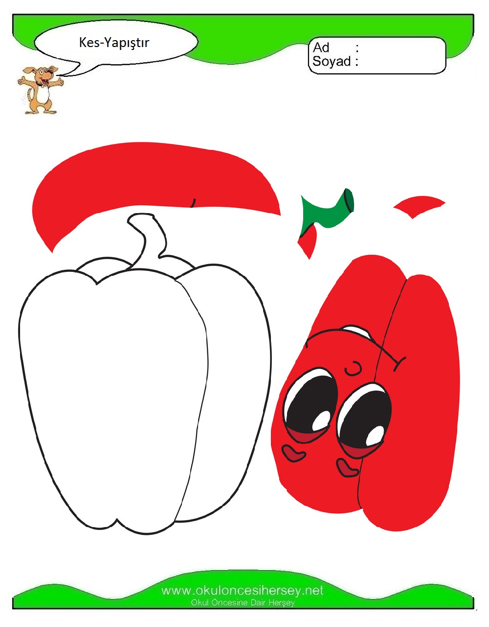 Kes Yapıştır Çalışmaları