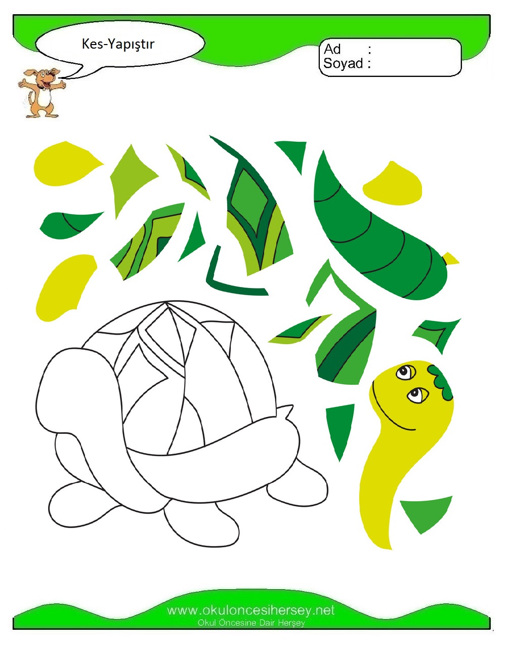 Kes Yapıştır Çalışmaları