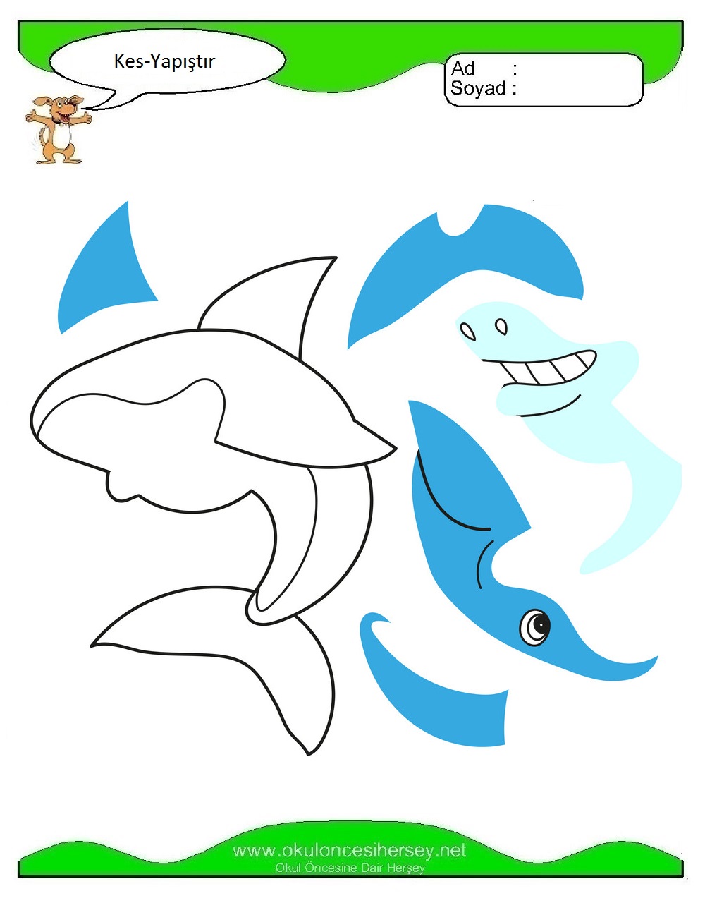 Kes Yapıştır Çalışmaları