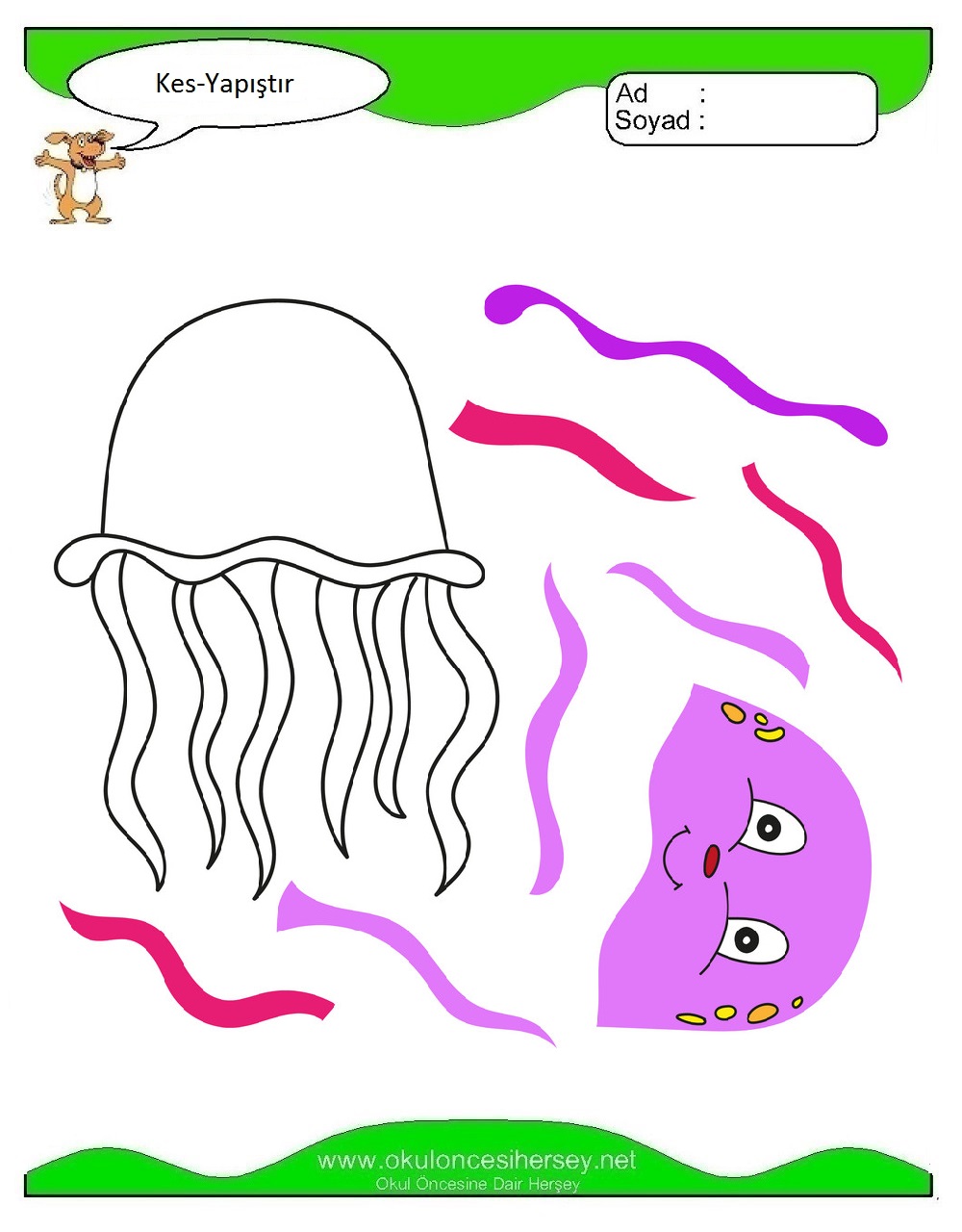 Kes Yapıştır Çalışmaları