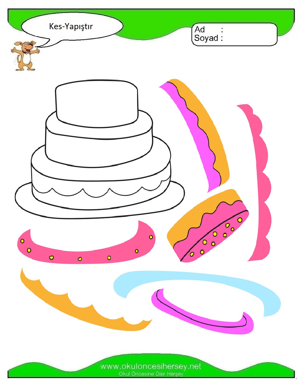 Kes Yapıştır Çalışmaları