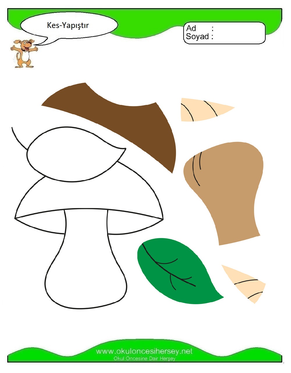 Kes Yapıştır Çalışmaları