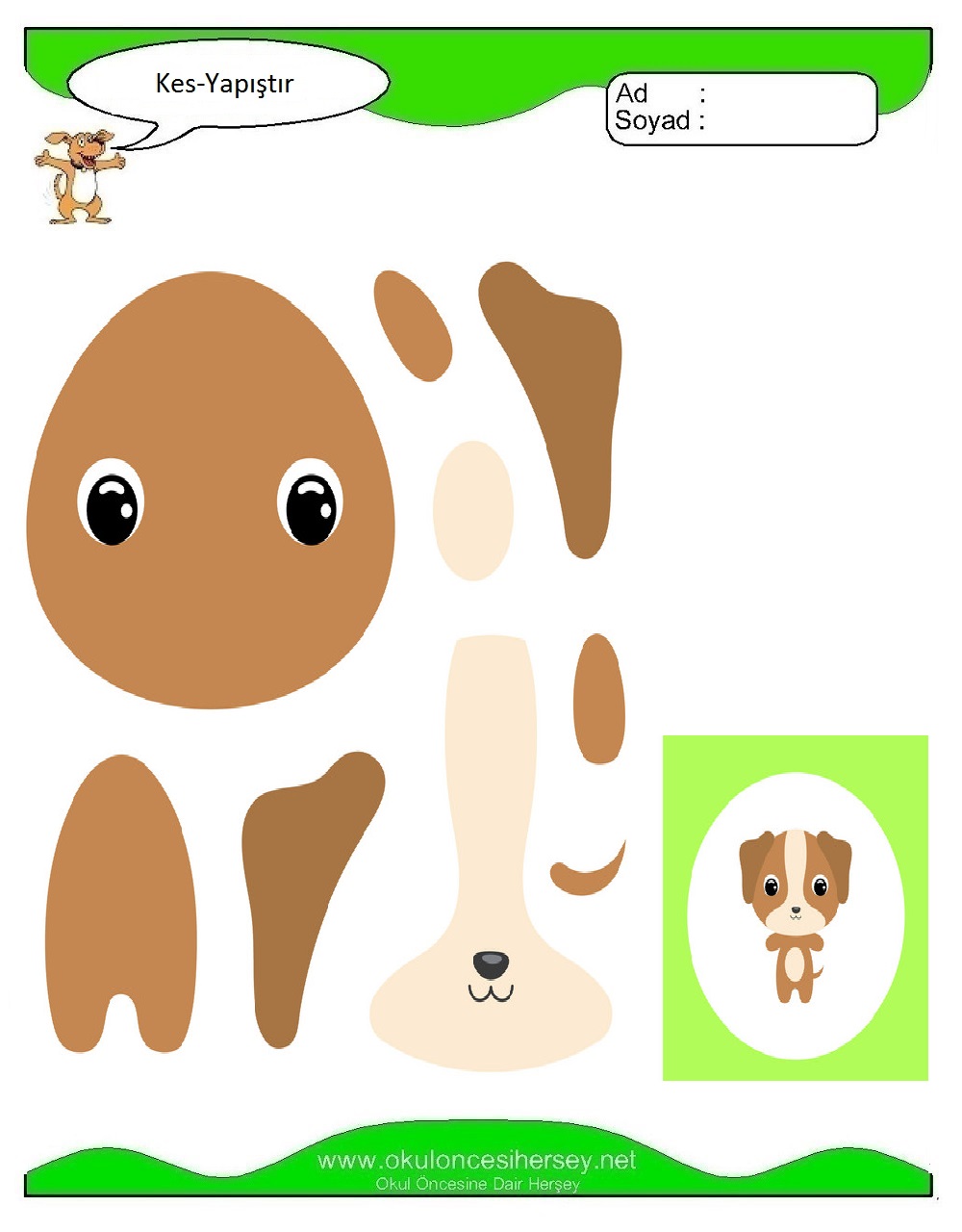 Kes Yapıştır Çalışmaları