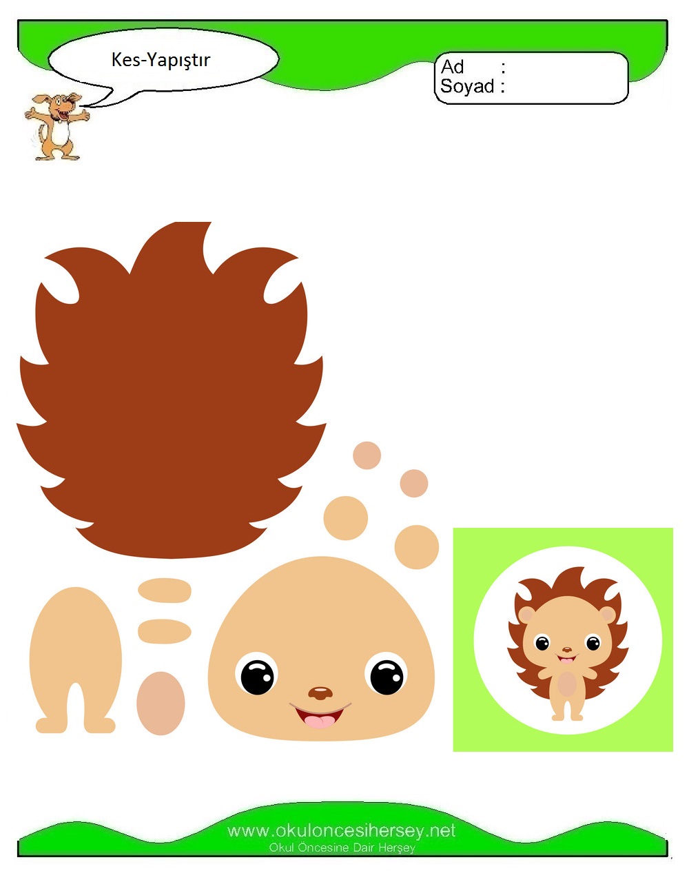 Kes Yapıştır Çalışmaları