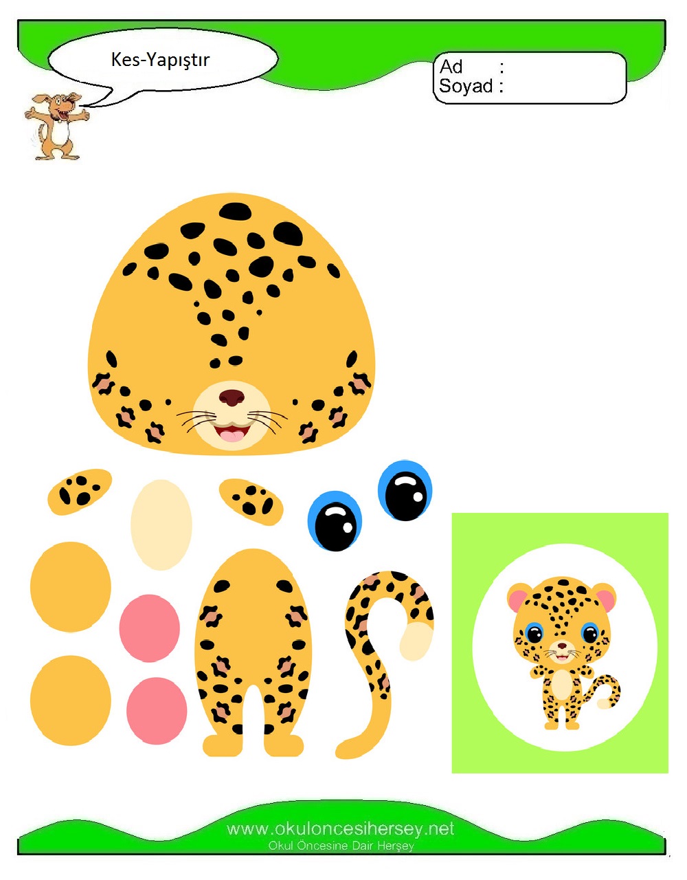 Kes Yapıştır Çalışmaları