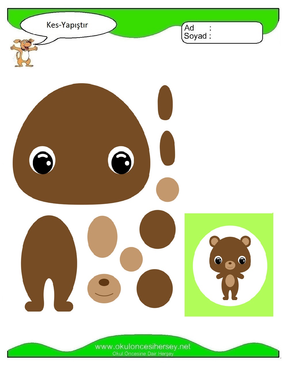 Kes Yapıştır Çalışmaları