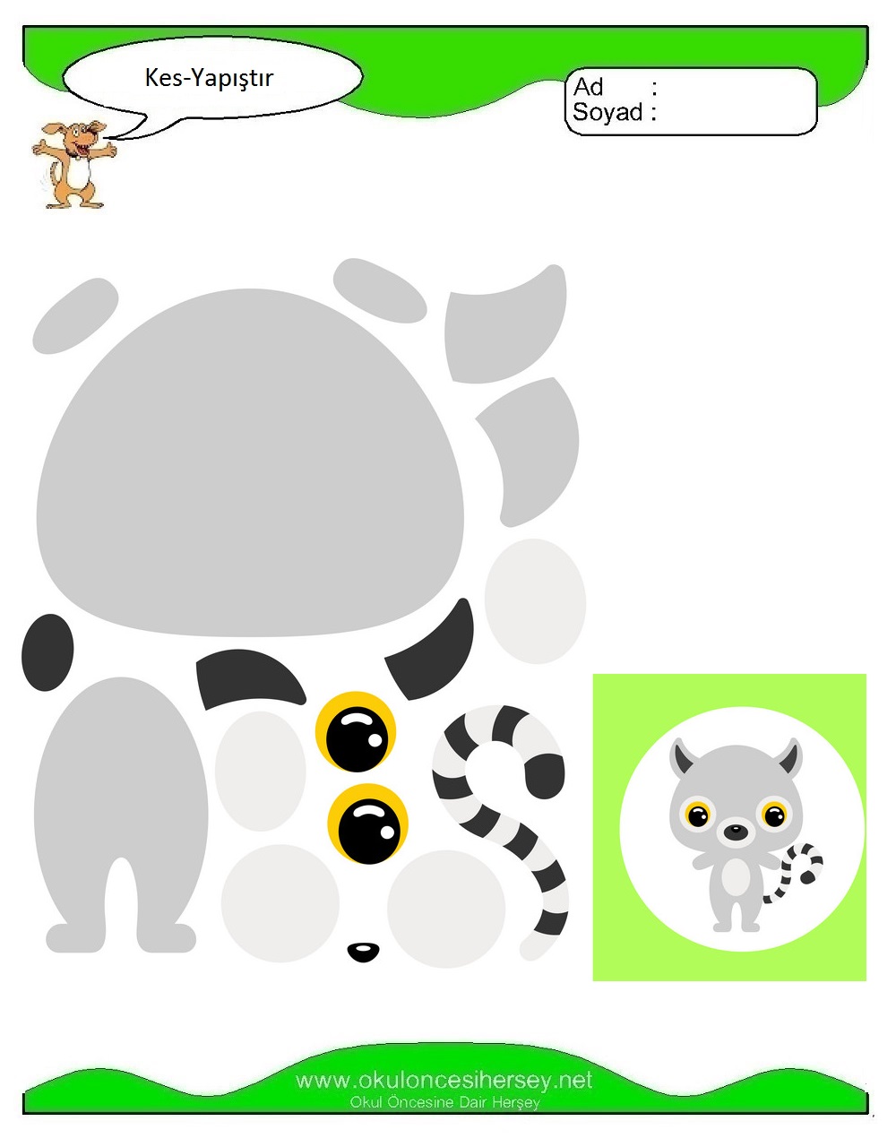 Kes Yapıştır Çalışmaları