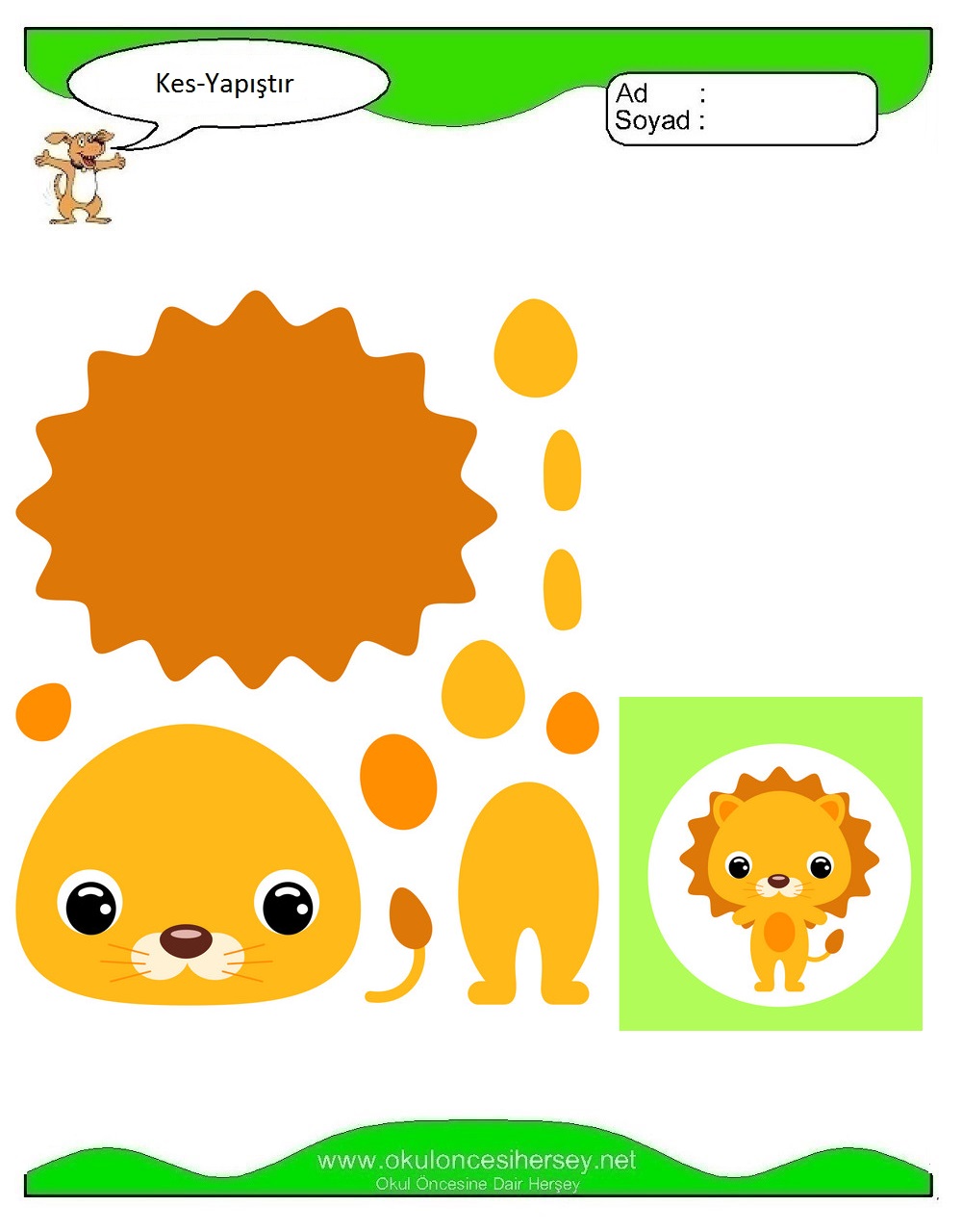 Kes Yapıştır Çalışmaları