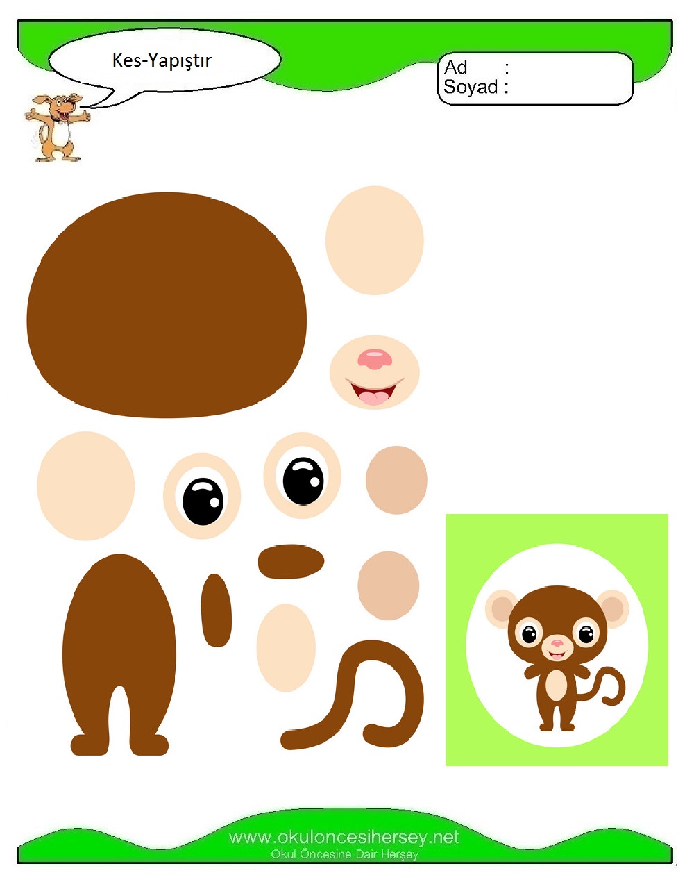 Kes Yapıştır Çalışmaları