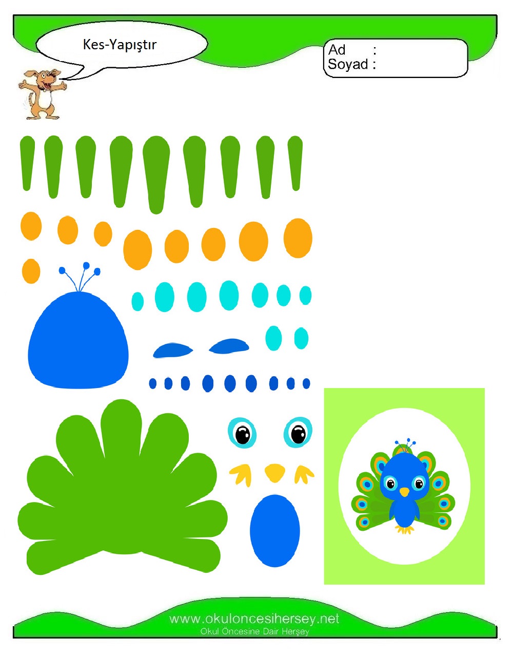 Kes Yapıştır Çalışmaları