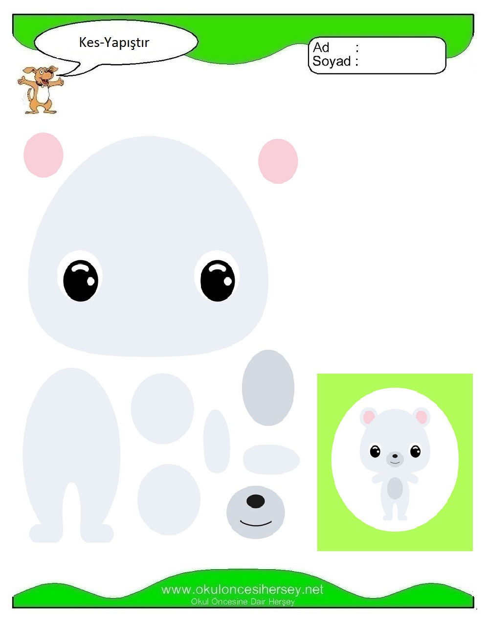 Kes Yapıştır Çalışmaları