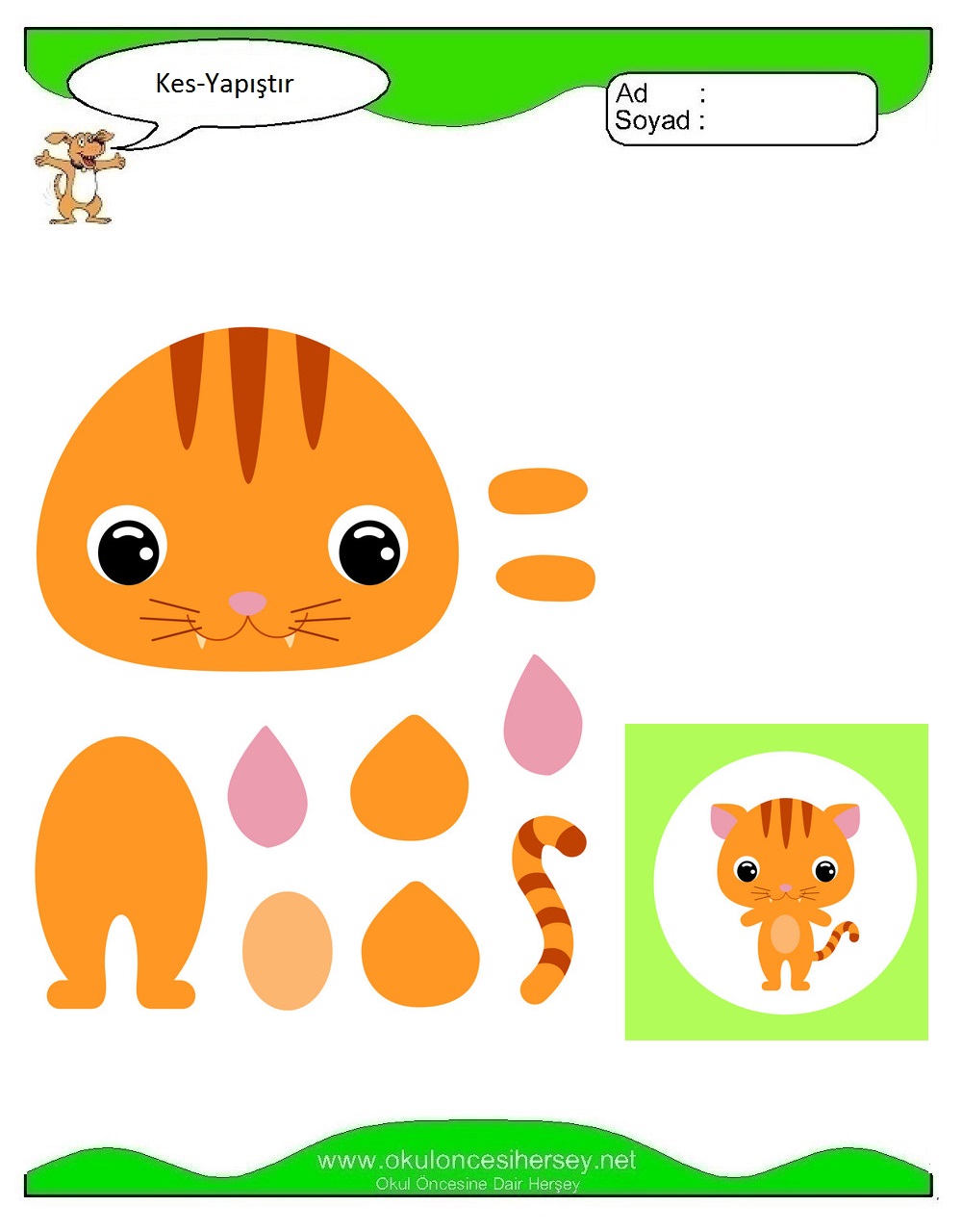 Kes Yapıştır Çalışmaları