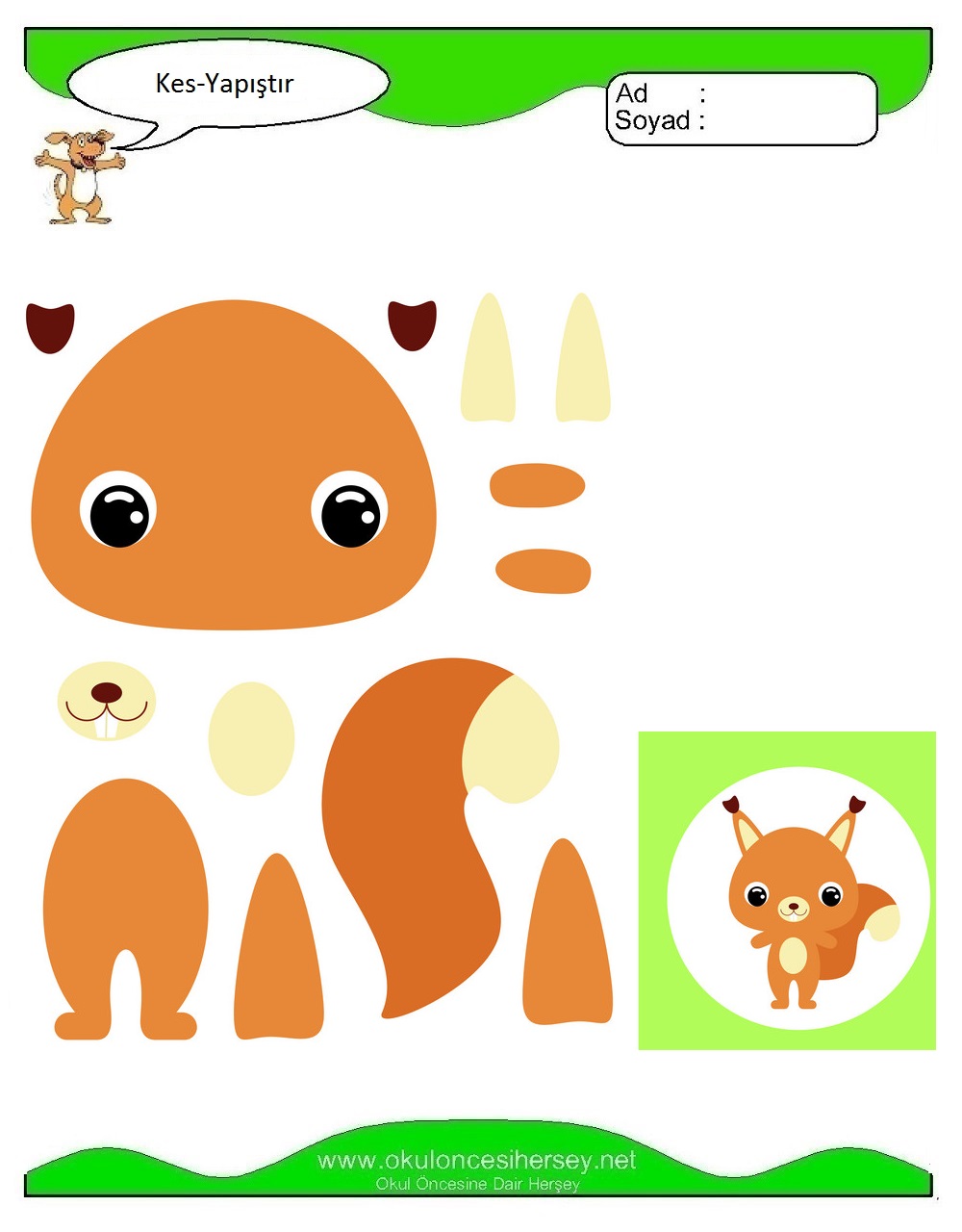 Kes Yapıştır Çalışmaları