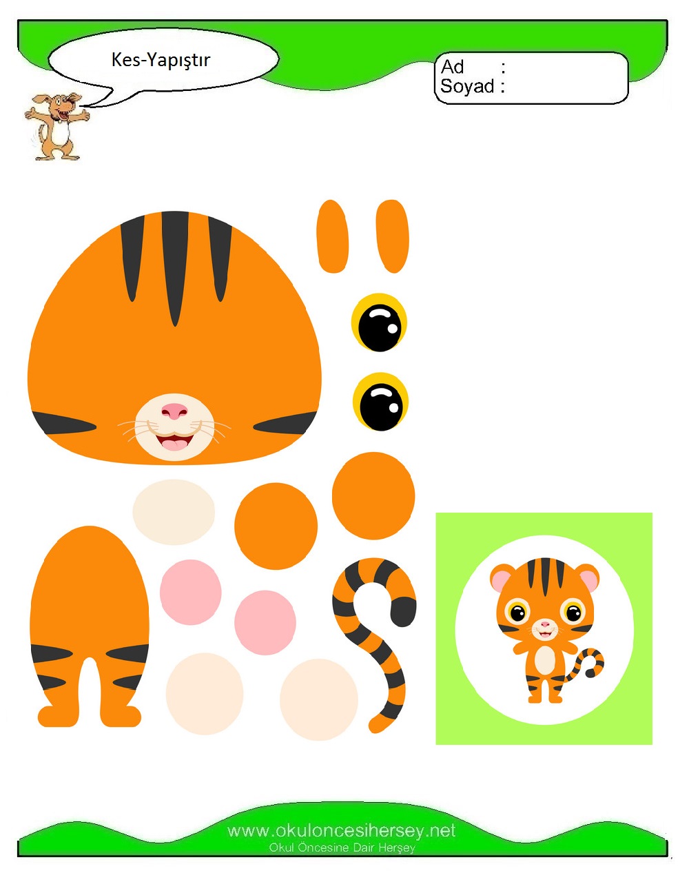 Kes Yapıştır Çalışmaları