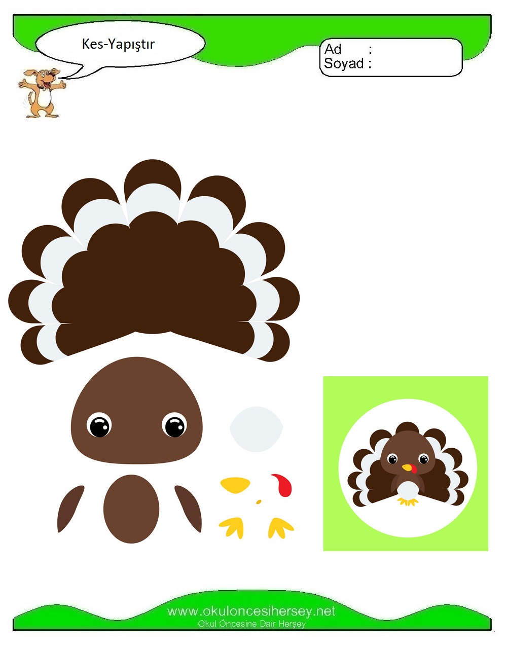 Kes Yapıştır Çalışmaları