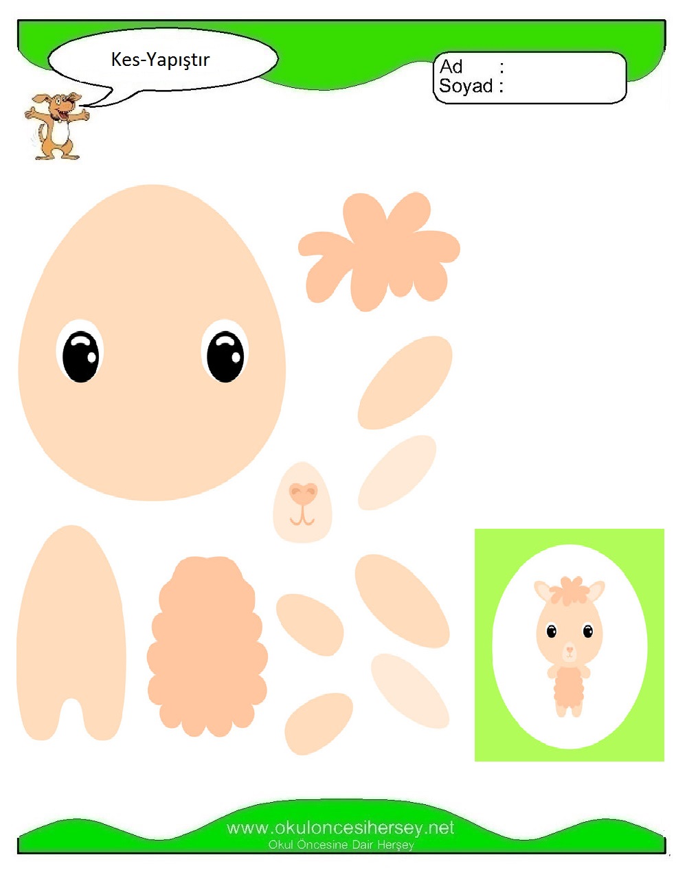 Kes Yapıştır Çalışmaları