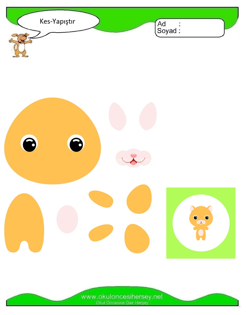 Kes Yapıştır Çalışmaları