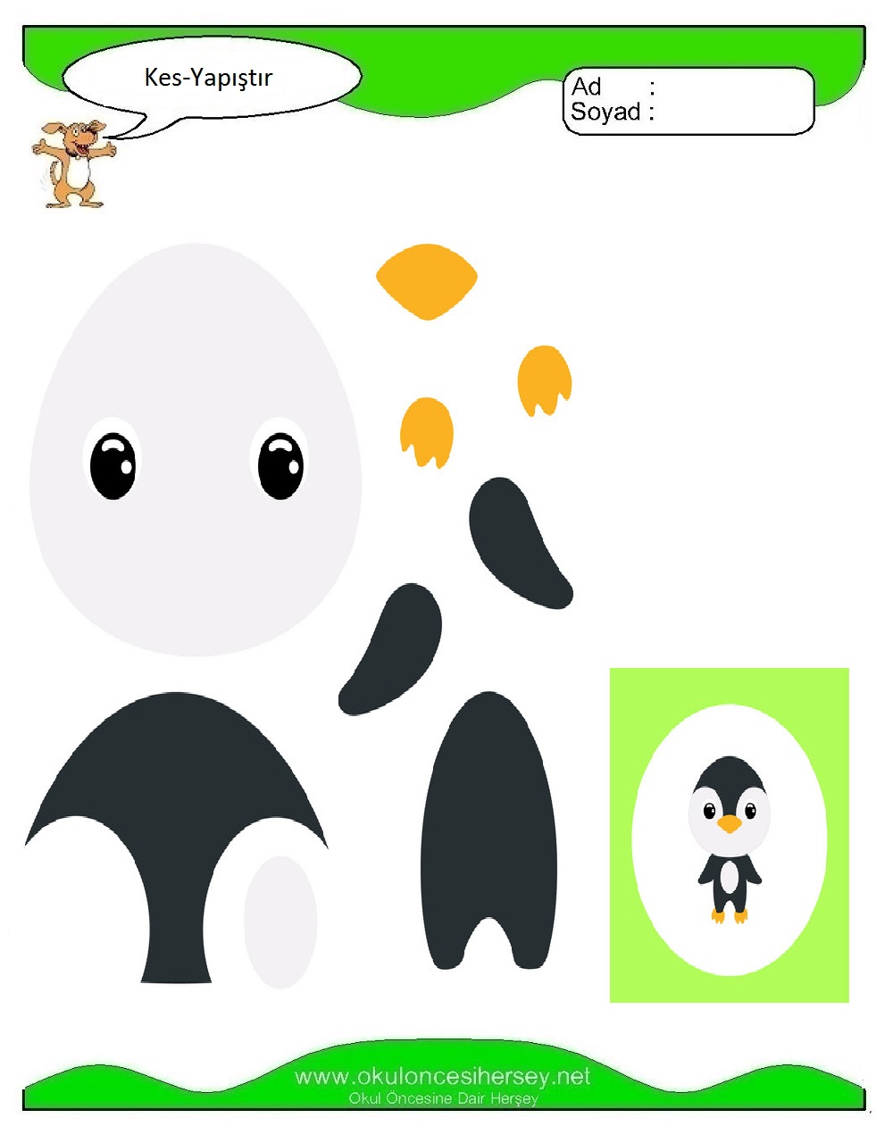 Kes Yapıştır Çalışmaları