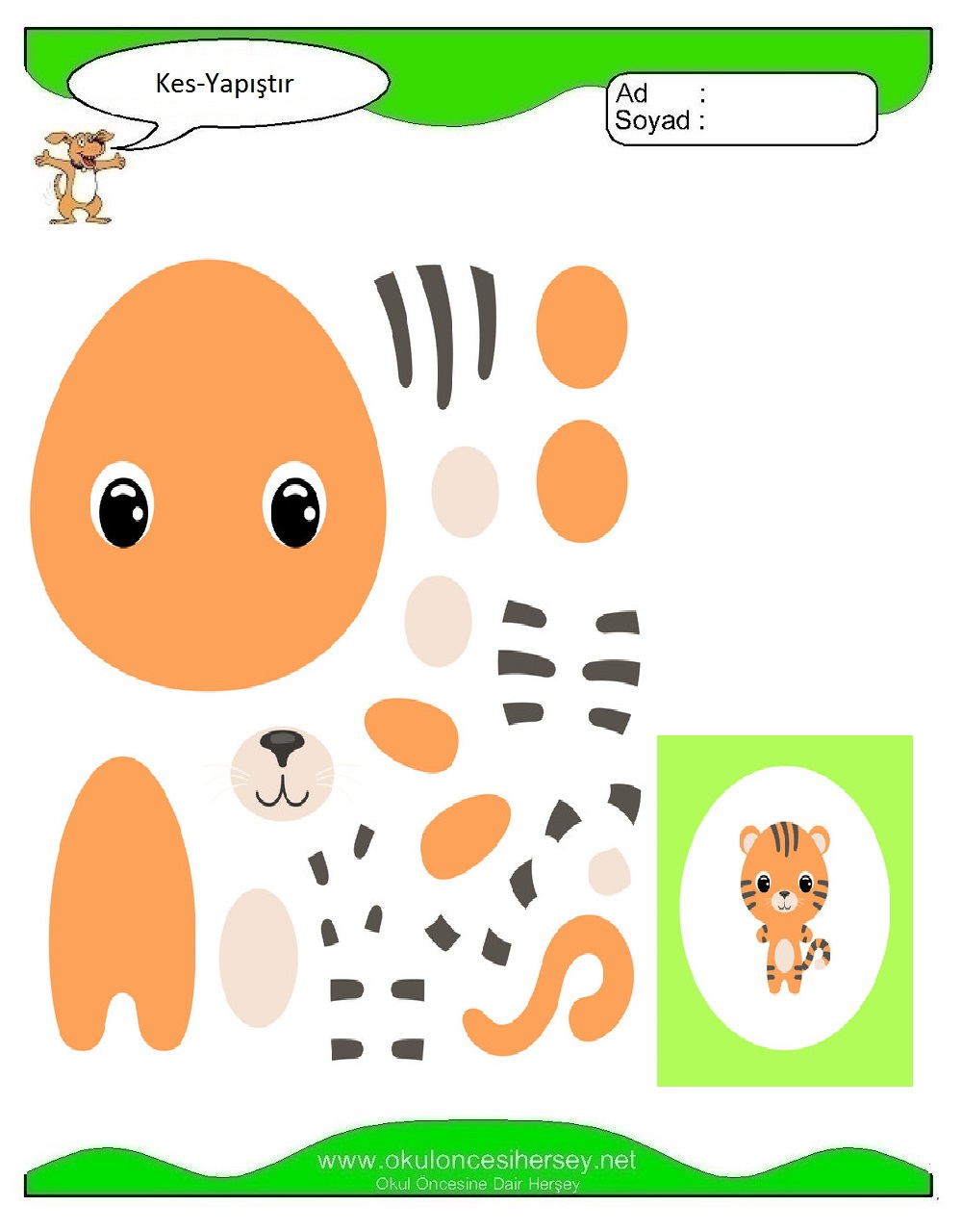 Kes Yapıştır Çalışmaları