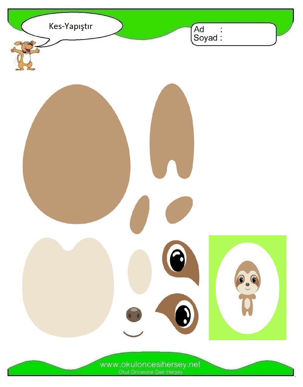 Kes Yapıştır Çalışmaları