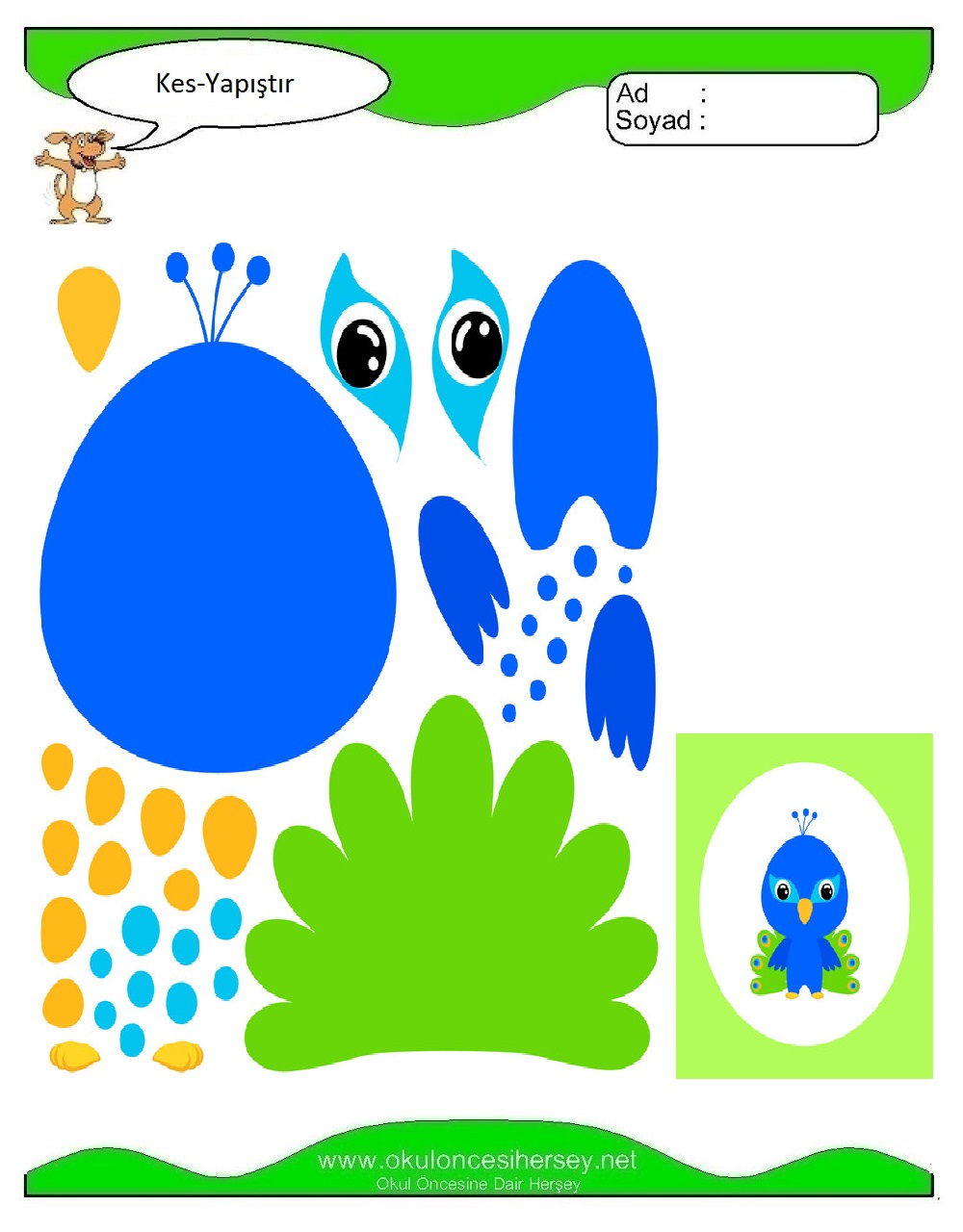 Kes Yapıştır Çalışmaları