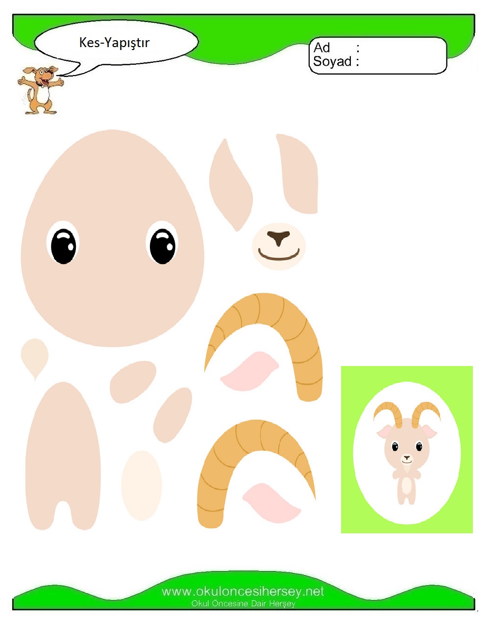 Kes Yapıştır Çalışmaları