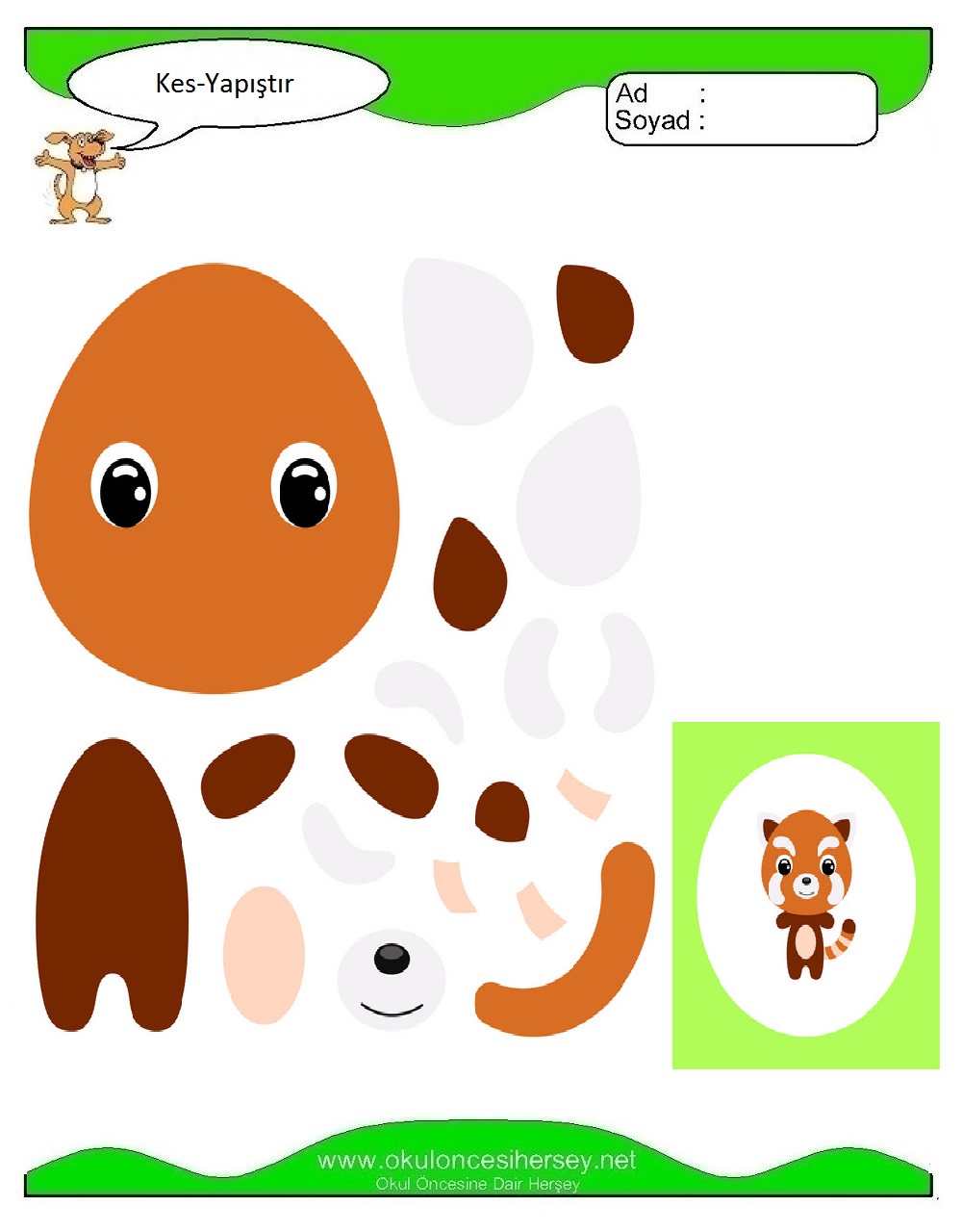 Kes Yapıştır Çalışmaları