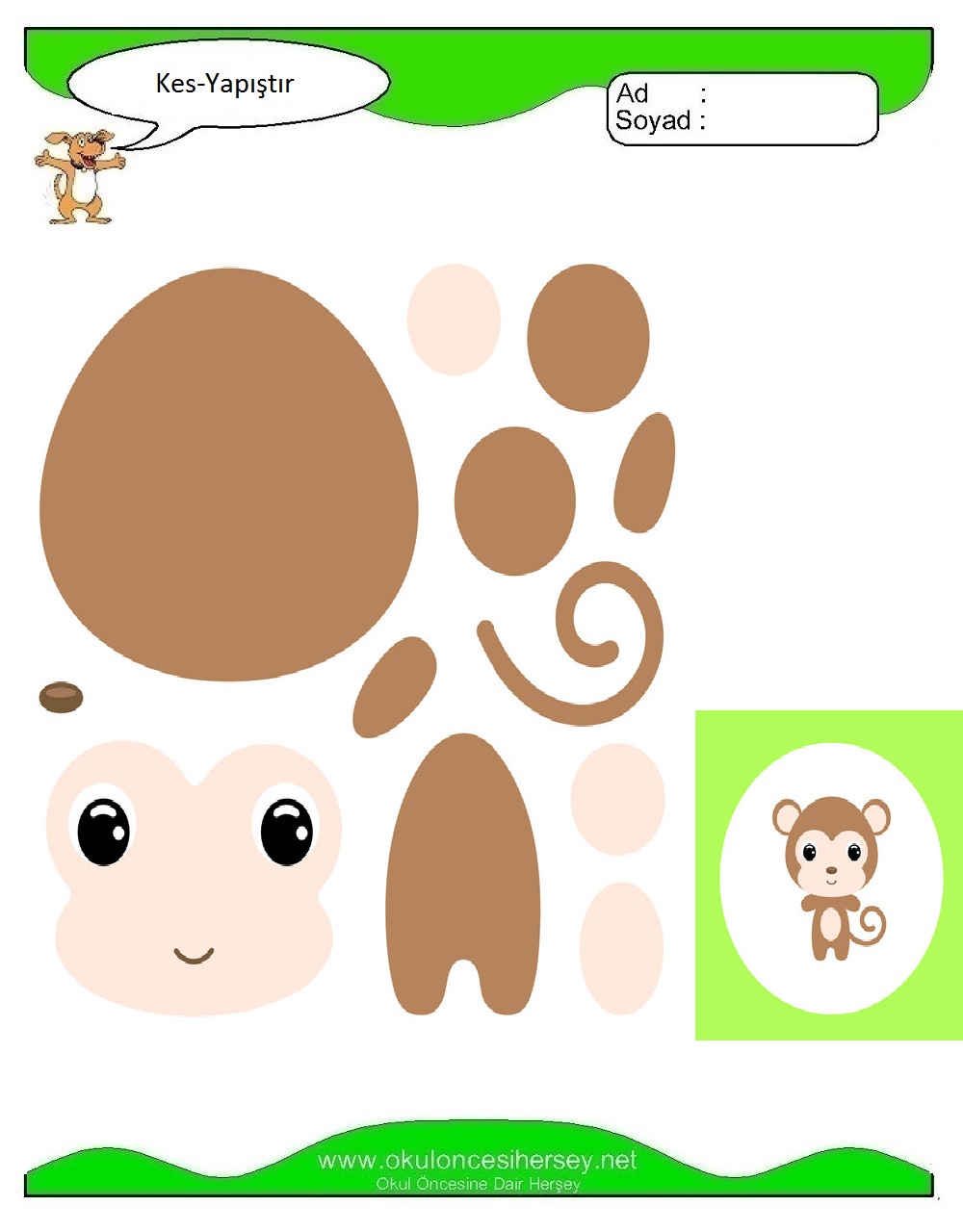 Kes Yapıştır Çalışmaları