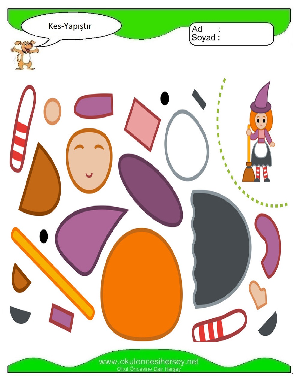 Kes Yapıştır Çalışmaları