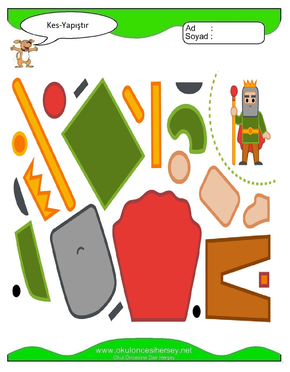 Kes Yapıştır Çalışmaları