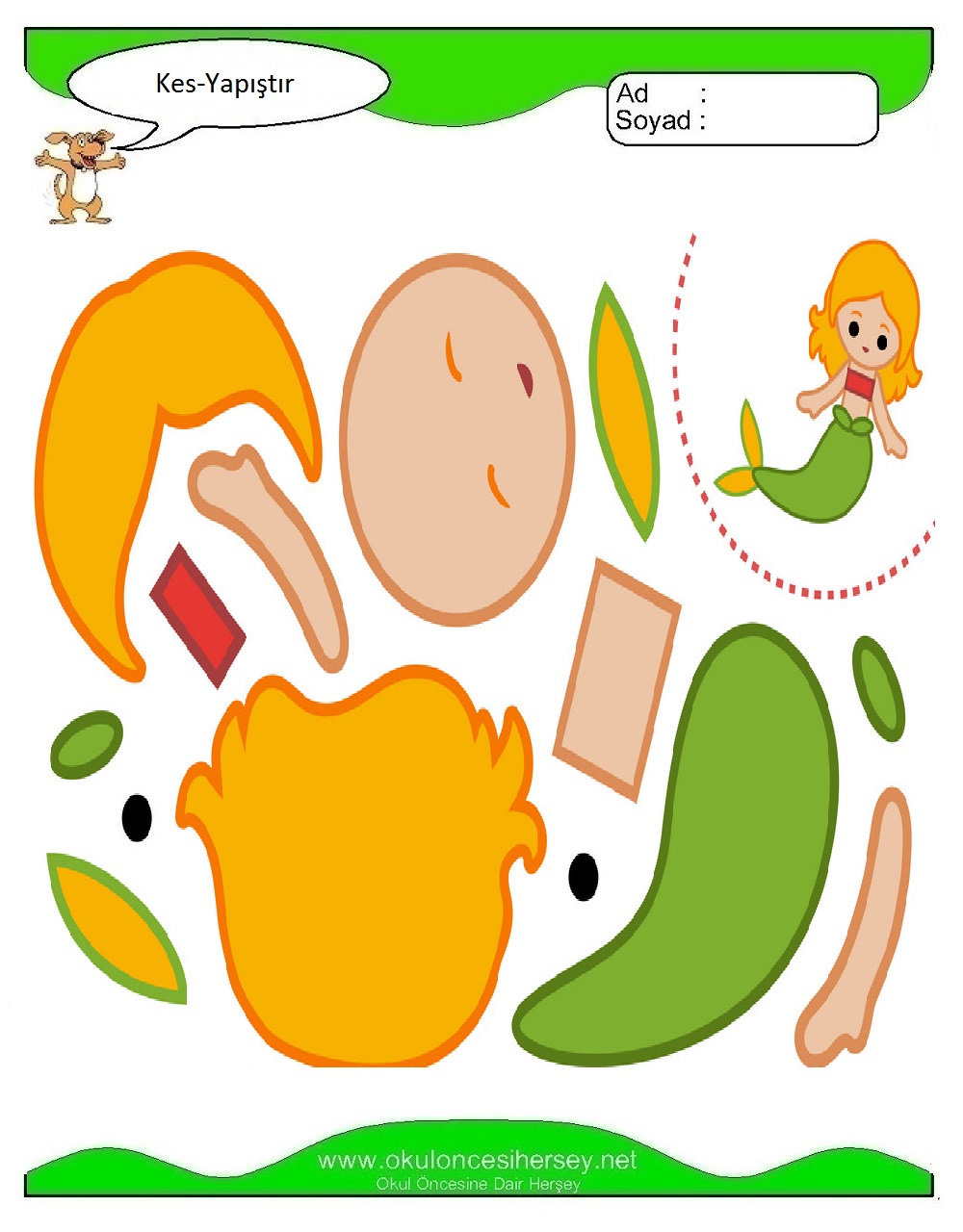 Kes Yapıştır Çalışmaları