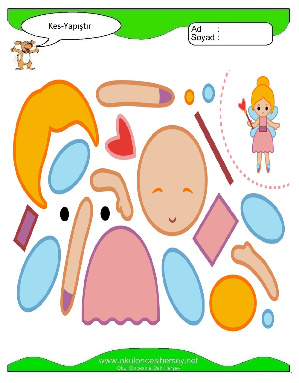 Kes Yapıştır Çalışmaları