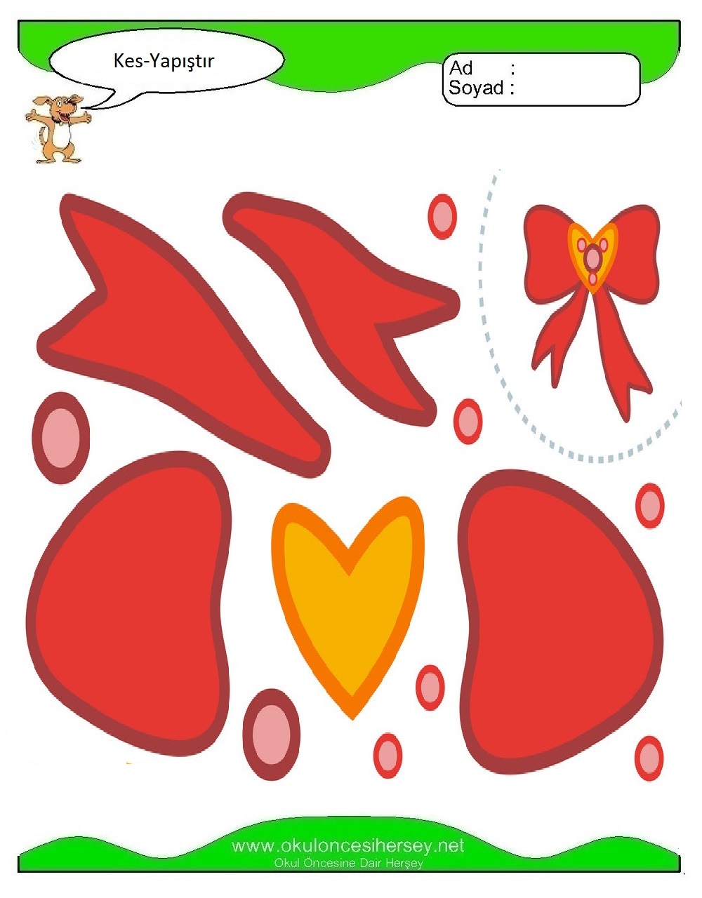 Kes Yapıştır Çalışmaları