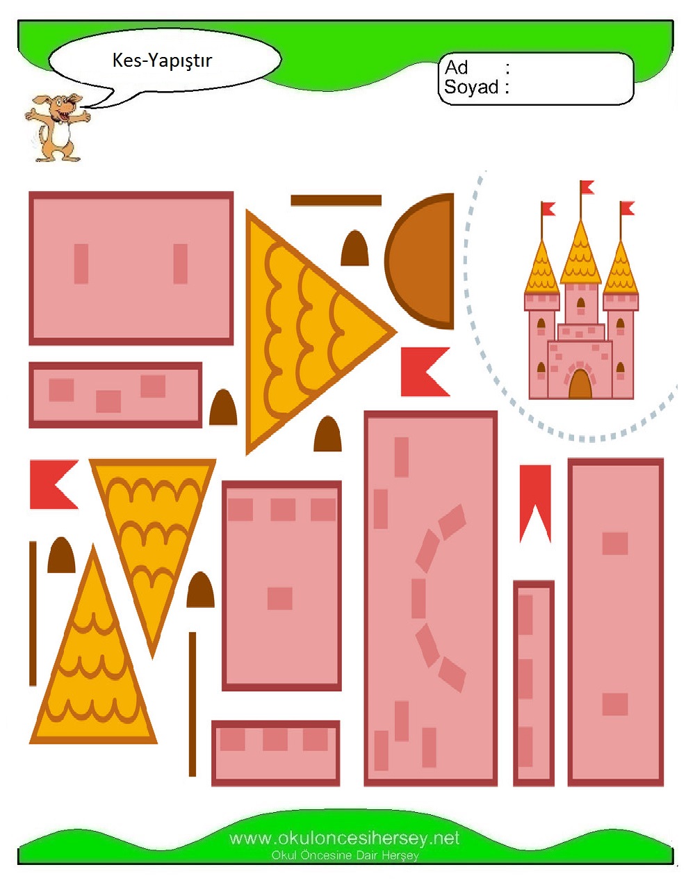 Kes Yapıştır Çalışmaları